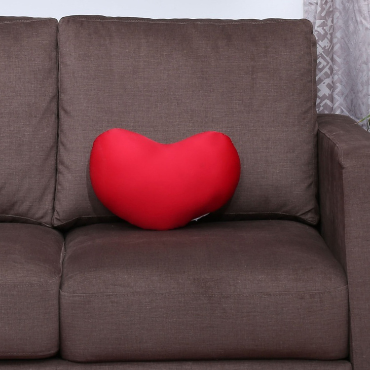 Edwin Bean Filled Heart Cushion - 28 X 33 cm