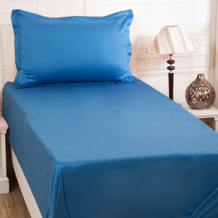MASPAR Solid 2-Piece Single Bedsheet Set - 152 x 225 cm