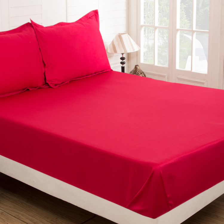 MASPAR Solid 3-Piece King-Size Bedsheet Set - 275 x 275 cm