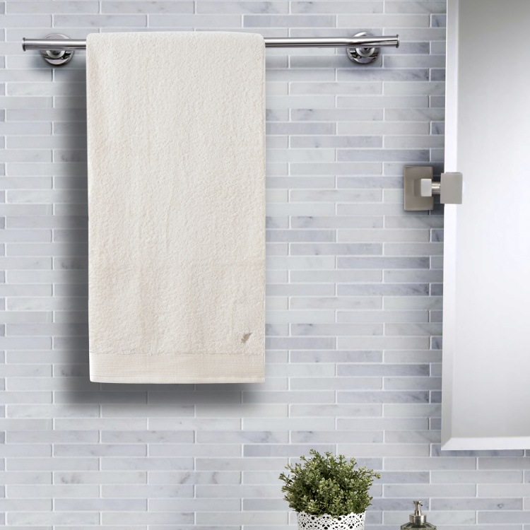 MASPAR Embedded Textured Anti Bacterial Bath Towel - 85 x160 cm
