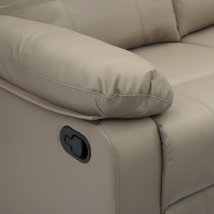 Montoya Faux Leather Recliner 3, Evian Leather Power Reclining Sofa