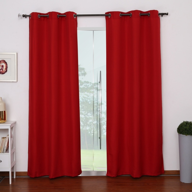 Seirra Door Curtains Set-2pcs