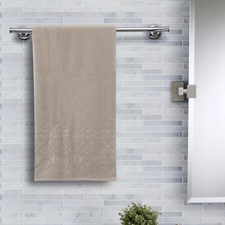 Maspar Patterned Bath Towel- 75 x 150 cm