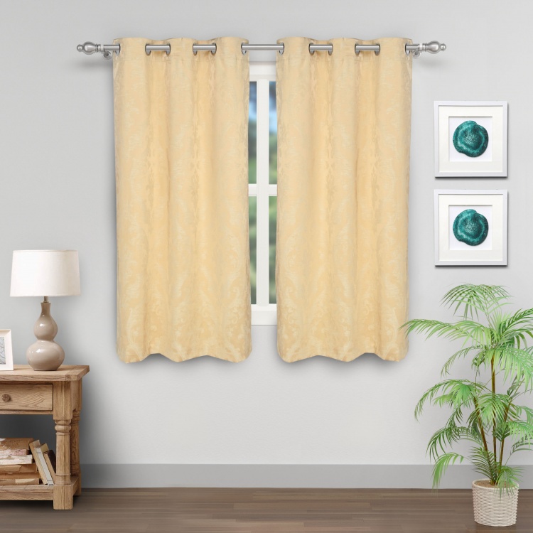 JADE Window Curtain Set- 2 Pcs.