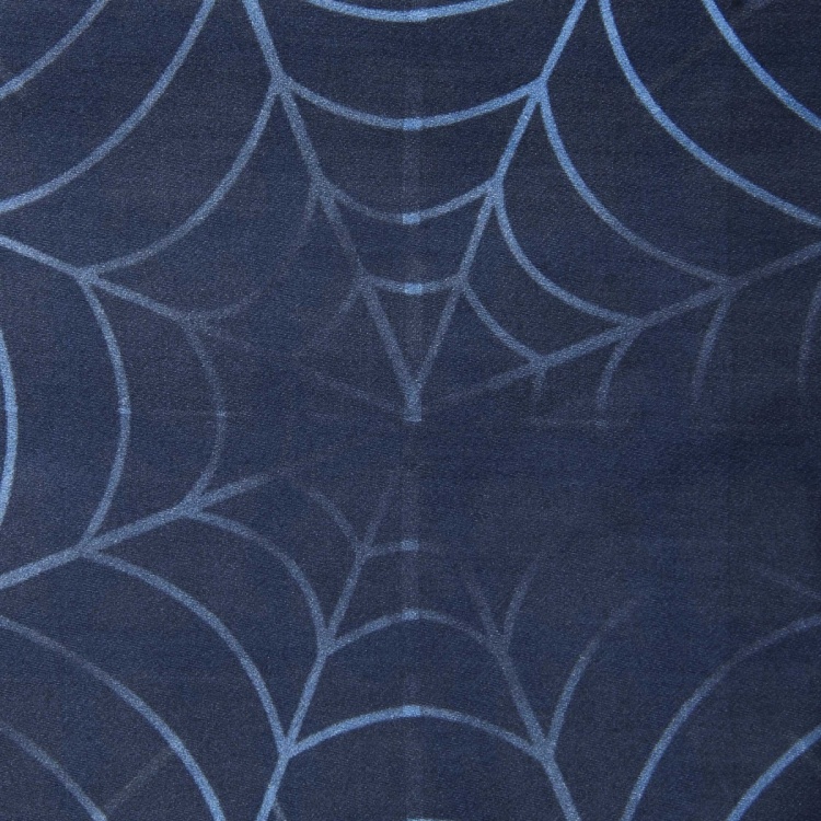 Spiderman Printed Cotton Single Window Curtain