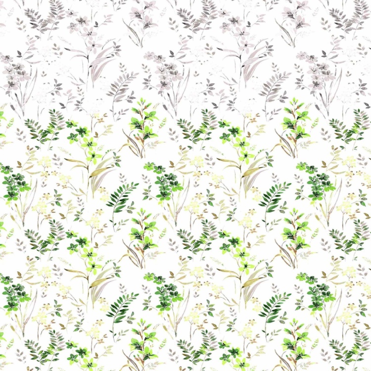 MANDARIN Cotton Floral Print 3-Pc. Double Bedsheet Set - 240 x 274 cm