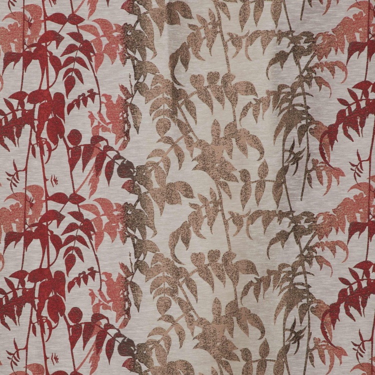 Matrix Floral Semi-Blackout Window Curtain - 135 x 160 cm