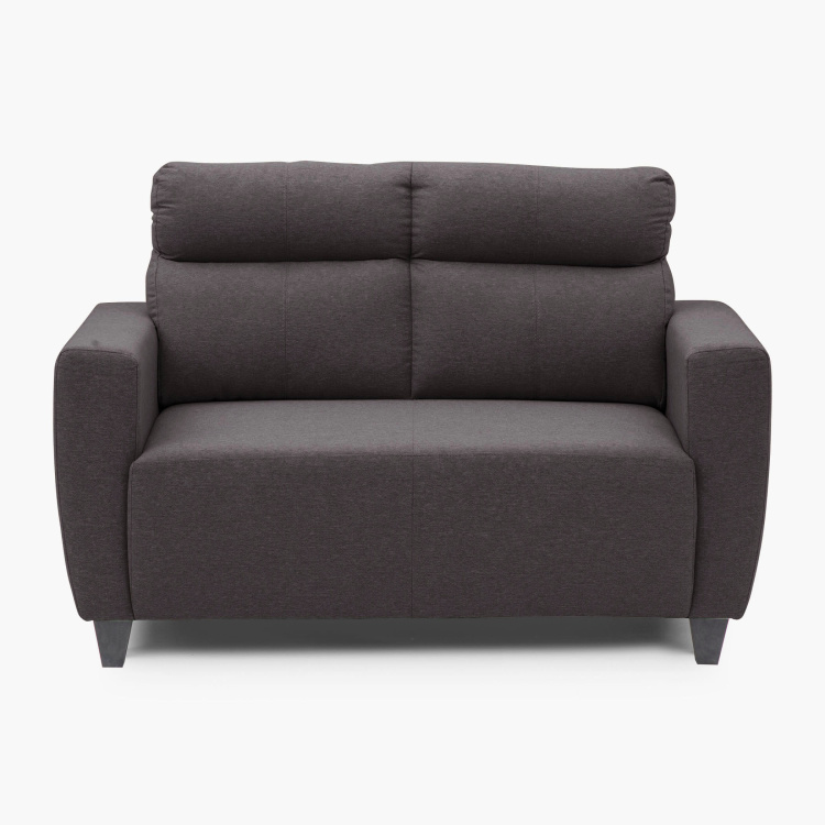 Emily Fabric 2-Seater Sofa - Brown