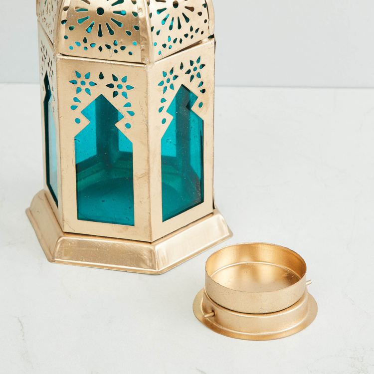 Salsa Metal Moroccan Lantern