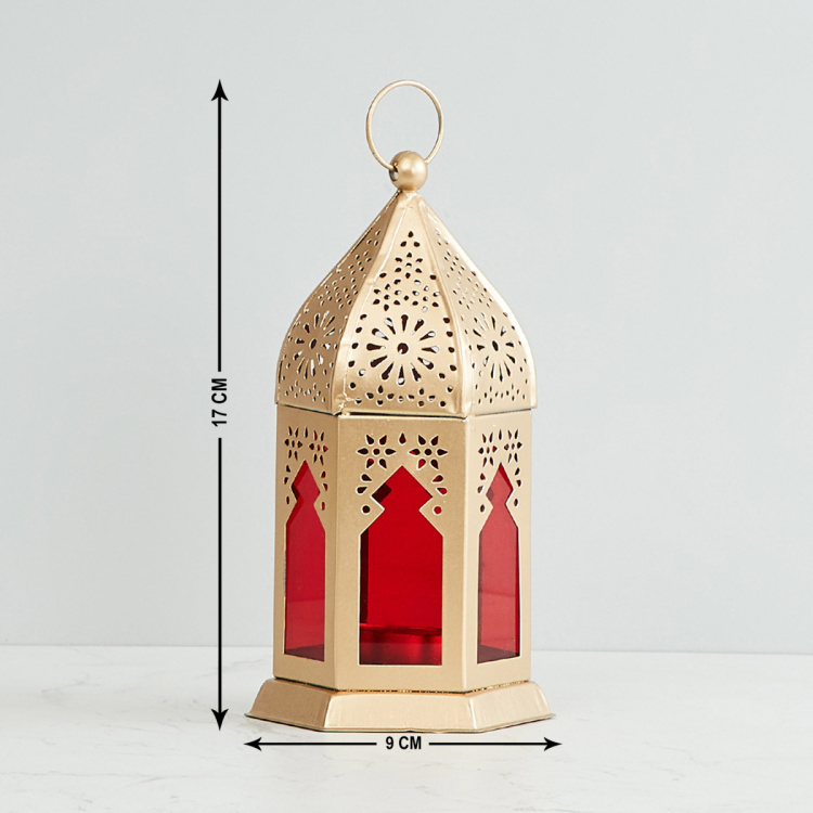 Salsa Metal Moroccan Lantern