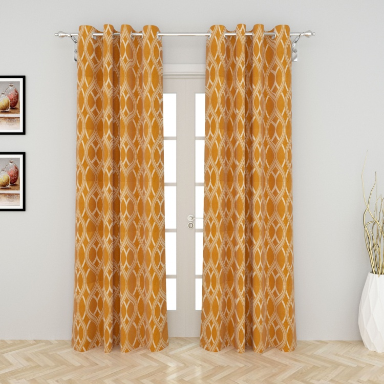 Griffin Sojourn Contemporary Door Curtain Pair - 110 x 225 cm