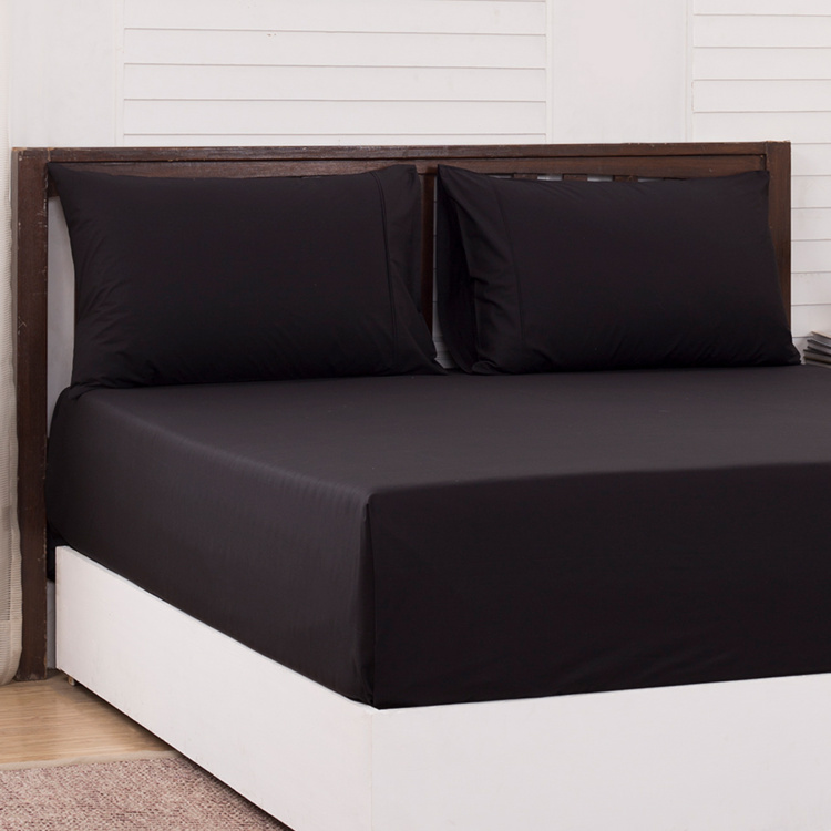 MASPAR Slumber Solid 3-Piece Double Bedding Set - 228 x 275 cm