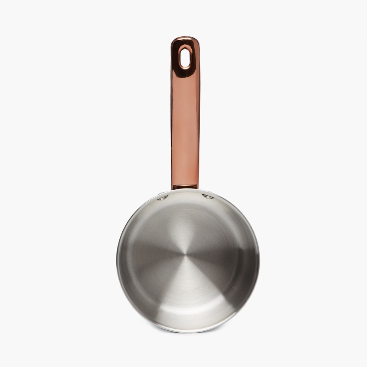 Rivago Solid Cookware Sets - Stainless Steel - Glass Lid 3 Nos., Kadai, Mixing Bowl 2 Nos. , Saucepan, Saucepot -Silver