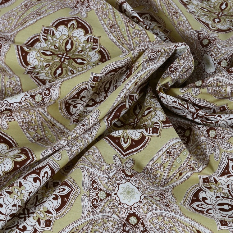 Maspar Anais Printed Cotton Double Bedsheet with Pillow Covers- 3 Pcs.