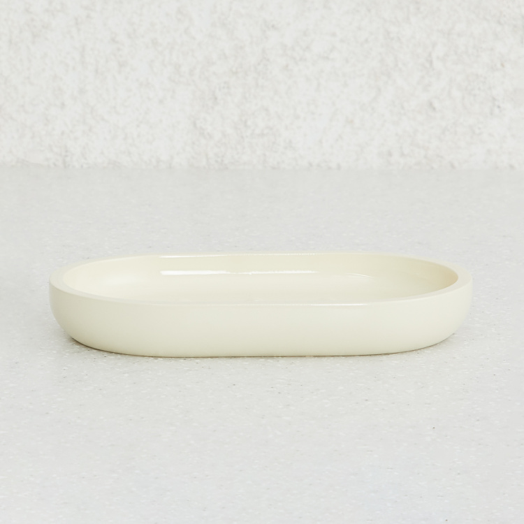 Marshmallow Polyresin Soap Dish Plate
