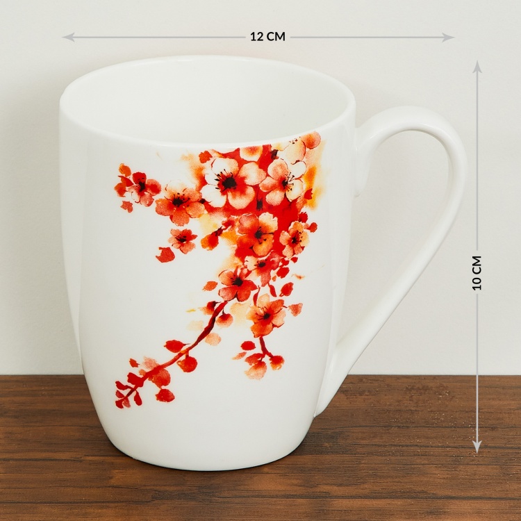 Lucas-Floreale Bone China Printed Mug