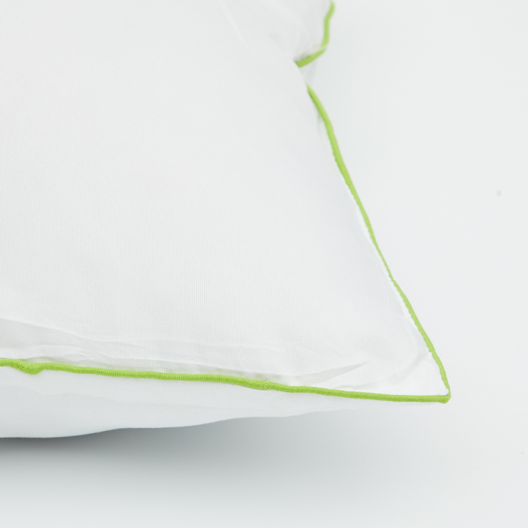 Symphony - White Solid Anti-Microbial Pillows - Set Of 2
