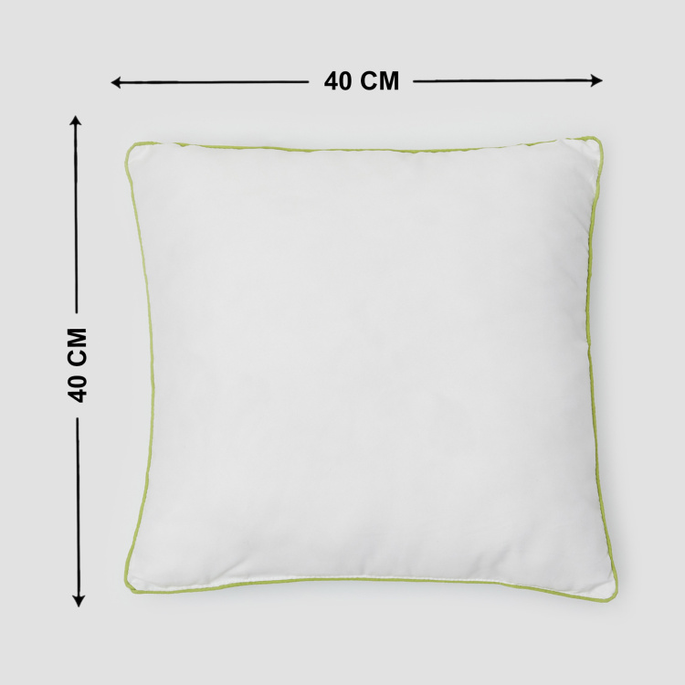 Symphony Solid Filled Cushions - Set Of 2 Pcs -  Polyester - 40 cm x 40 cmH