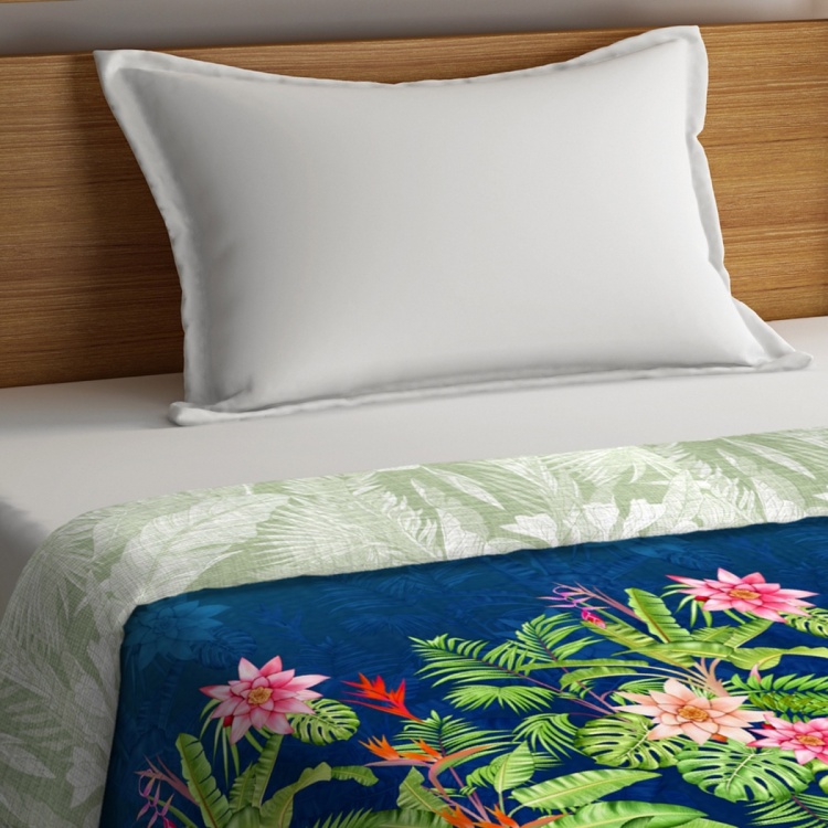 PORTICO Rain Forest Printed Cotton Single Bed Single Comforter