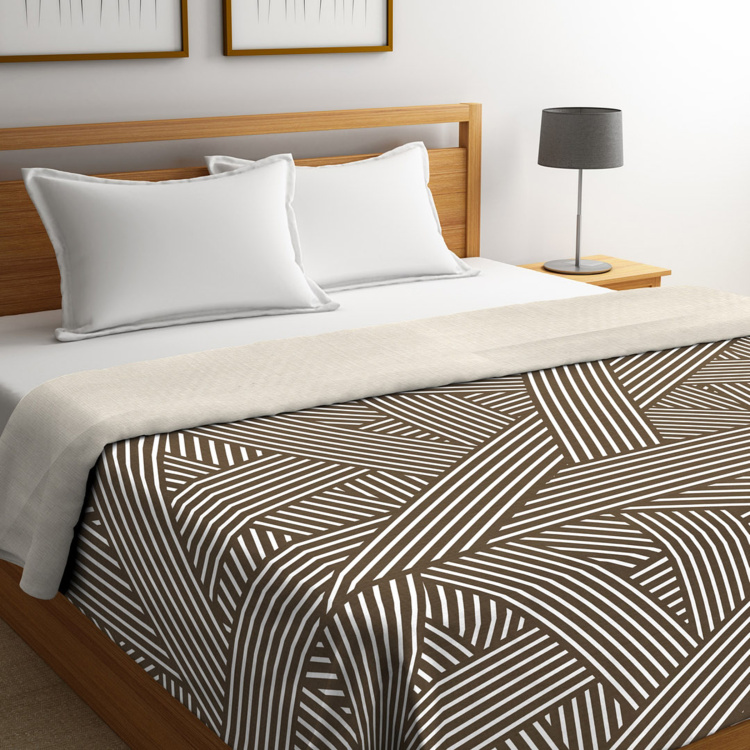 PORTICO NEW YORK Marvella Printed Double Bed Dohar - 224 x 254 cm