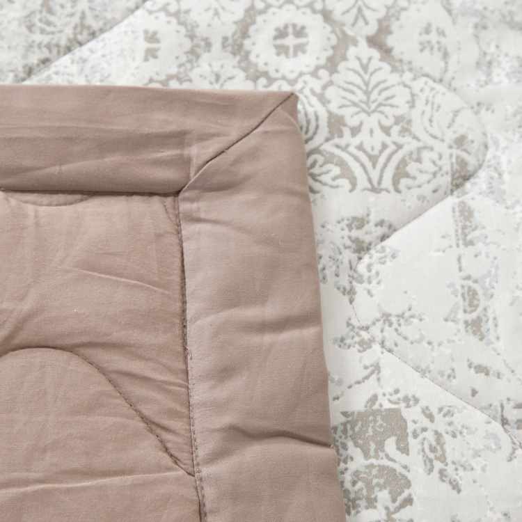 MASPAR Medieval Printed Double Bed Quilt - 228 x 265 cm