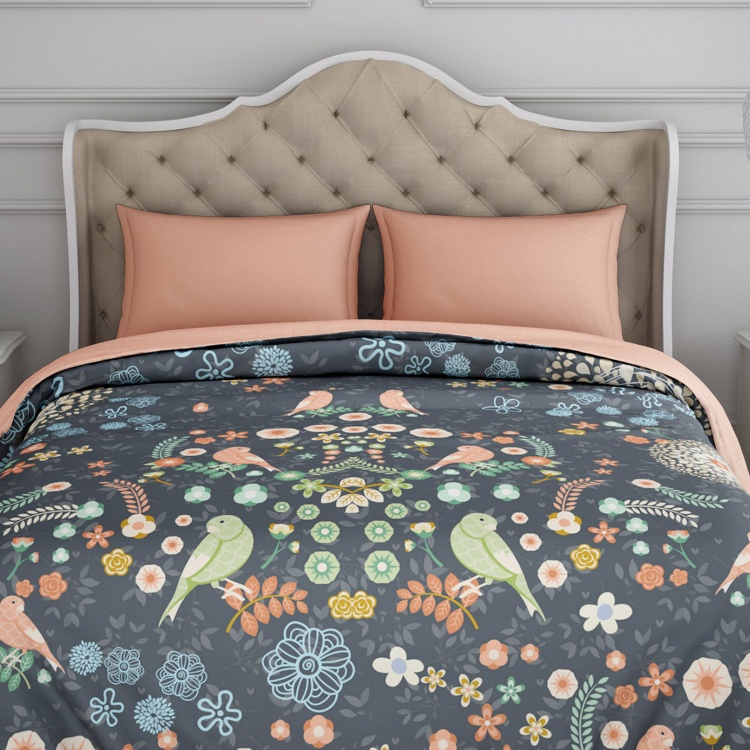 SPACES Occasions Printed Cotton Double Quilt - 218 x 270 cm