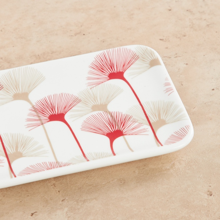 Hudson Floral Print Soap Dish