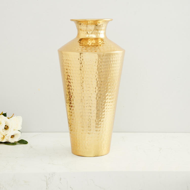 Austin Textured Round Vase