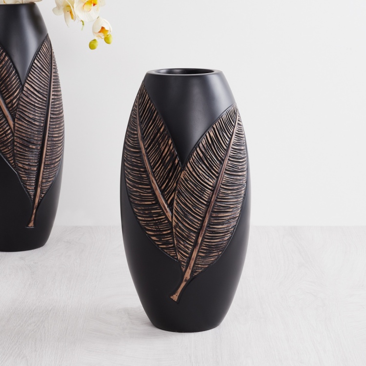 Splendid Leaf Accent Vase