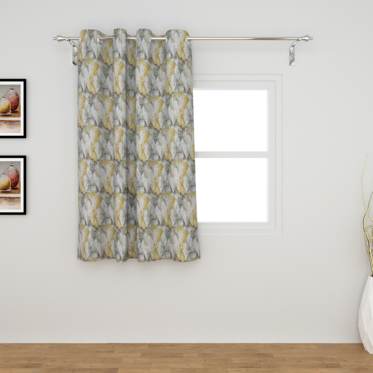 Matrix Saharaoais Geometric Print Window Curtain - 135 x 160 cm