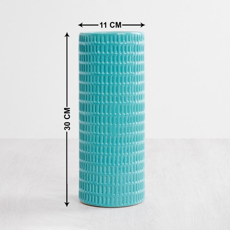 Splendid Textured Cylindrical Vase