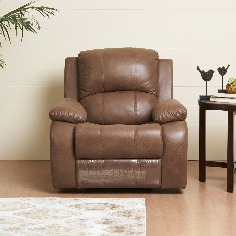 New Montoya One Seater Textured Reclining Arm Chair