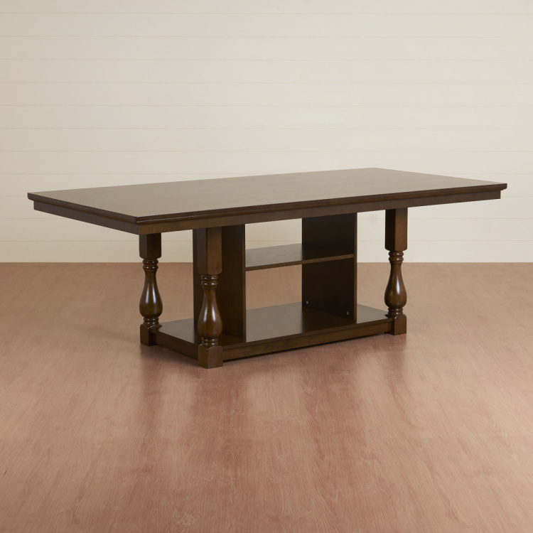 Tivoli 8-Seater Dining Table - Brown-Without Chair