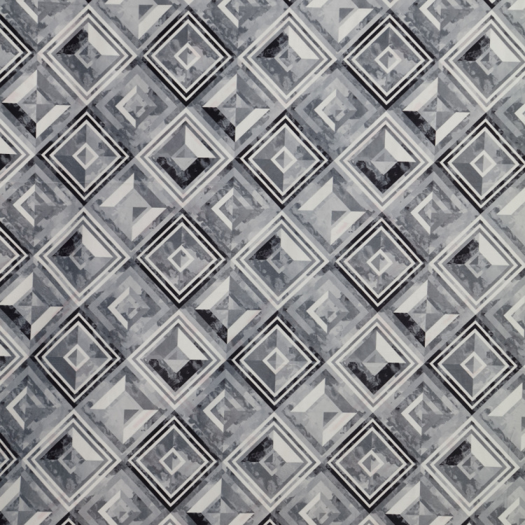 Lavish Gabi Geometric Print Door Curtain - 135 X 260 cm