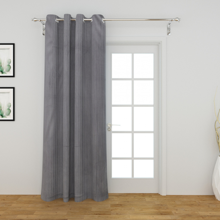 Lavish Lynn Striped Door Curtain - 135 X 260 cm