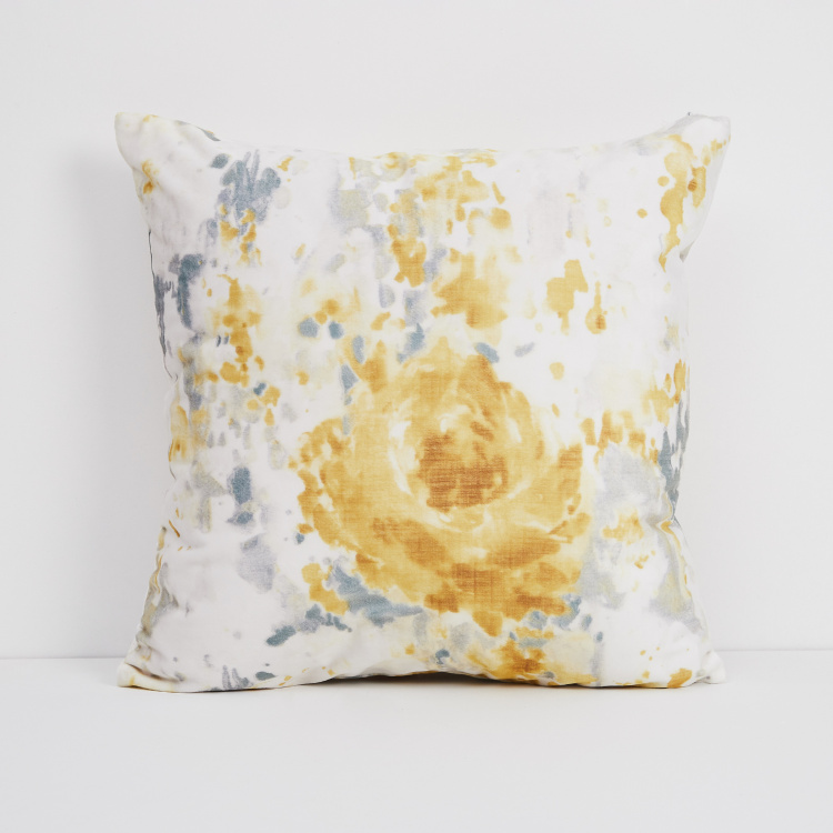 Silicy Printed Cotton Cushion Cover - 40 x 40 cm