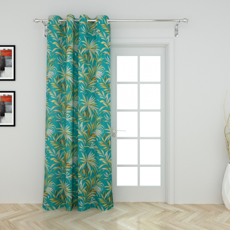 Lavish Vercelli Printed Door Curtain - 135 X 260 cm