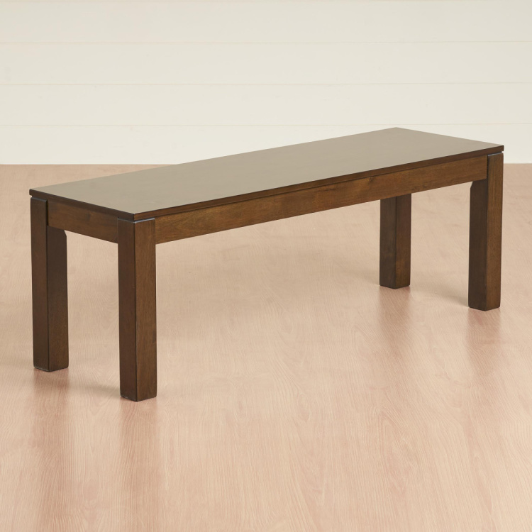 Rio Solid Wood Dining Bench - Brown