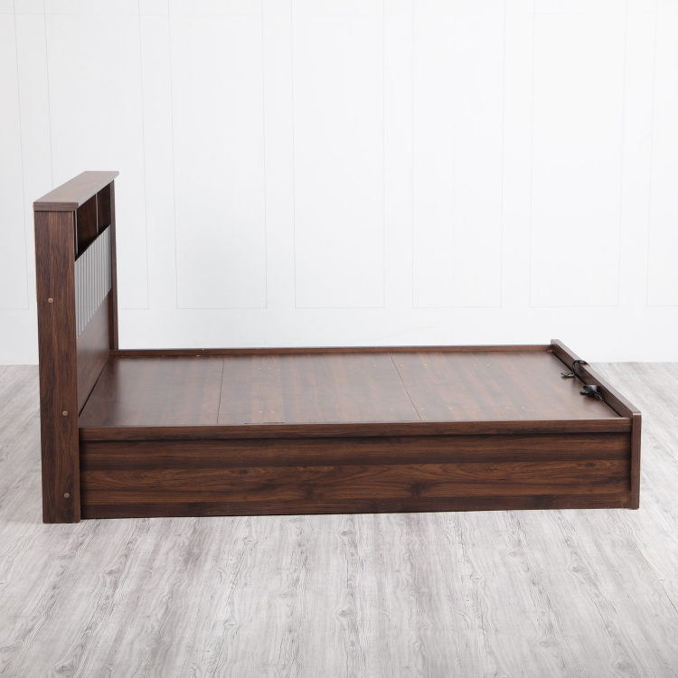Lewis Queen Size Bed With Hydraulic Box Storage- 166 x 211 cm