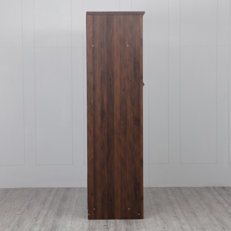 Lewis Nxt Two Door Hinged Wardrobe - 210 cm - Brown