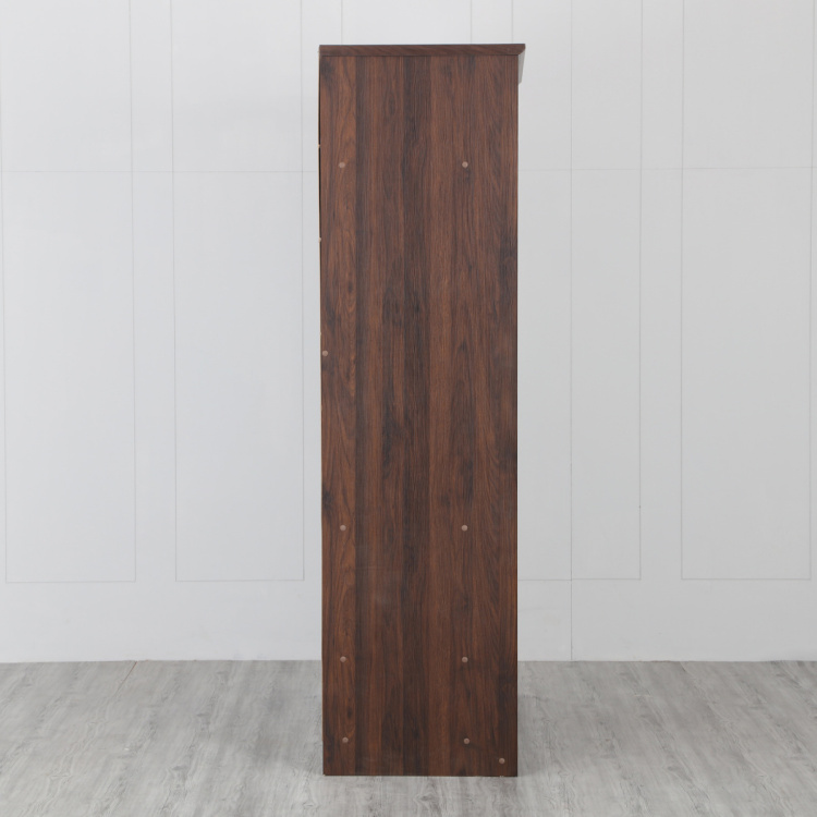 Lewis Nxt Three Door Hinged Wardrobe - 133 x 210 cm - Brown