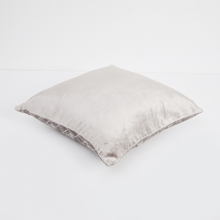 Marshmallow Embroidered Cushion Cover - 40 x 40 cm