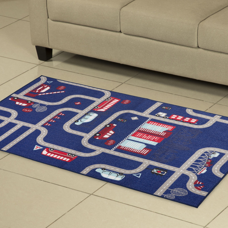 Adventures Of U-Tron Printed Polyester Playmat