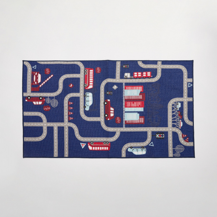 Adventures Of U-Tron Printed Polyester Playmat