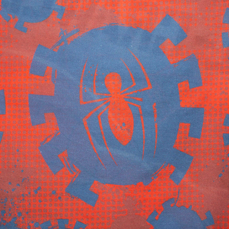 Marvel Spiderman Printed Cotton Bed Sheet-Set Of 2 Pcs.