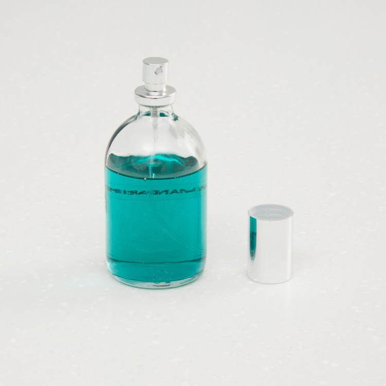 Redolance Round Single Pc. Car Fragrance Spray - Glass - Blue-100ml-Sea Salt