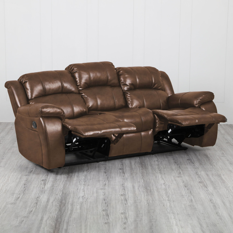 Electra Three Seater Textured Recliner