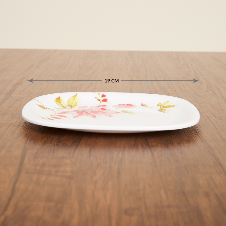 Mandarin-Deja Floral Print Side Plate