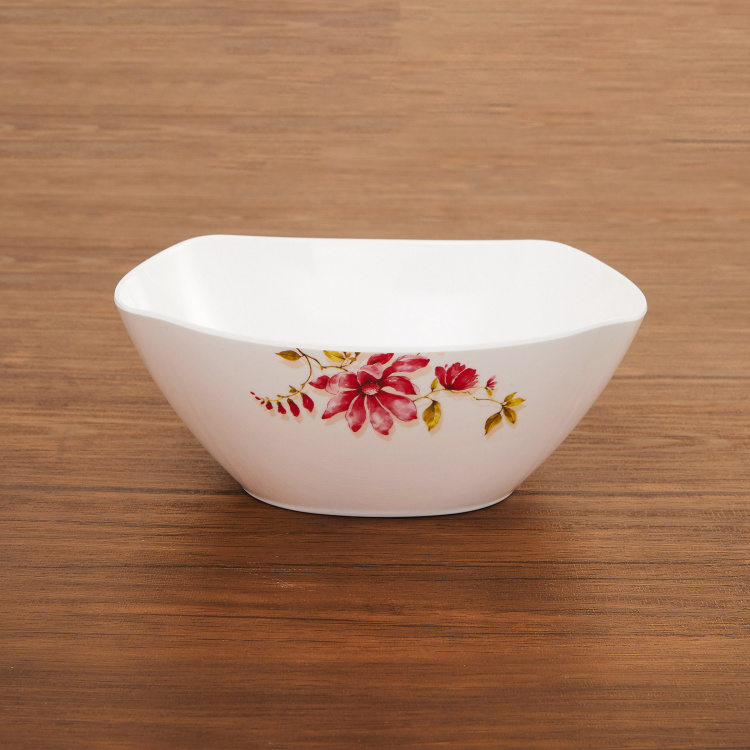 Mandarin-Deja Floral Printe Serving Bowl