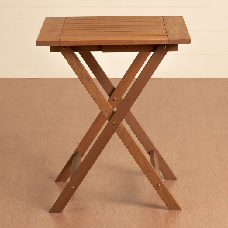 Juliet Meranti Wood Outdoor Table - Brown